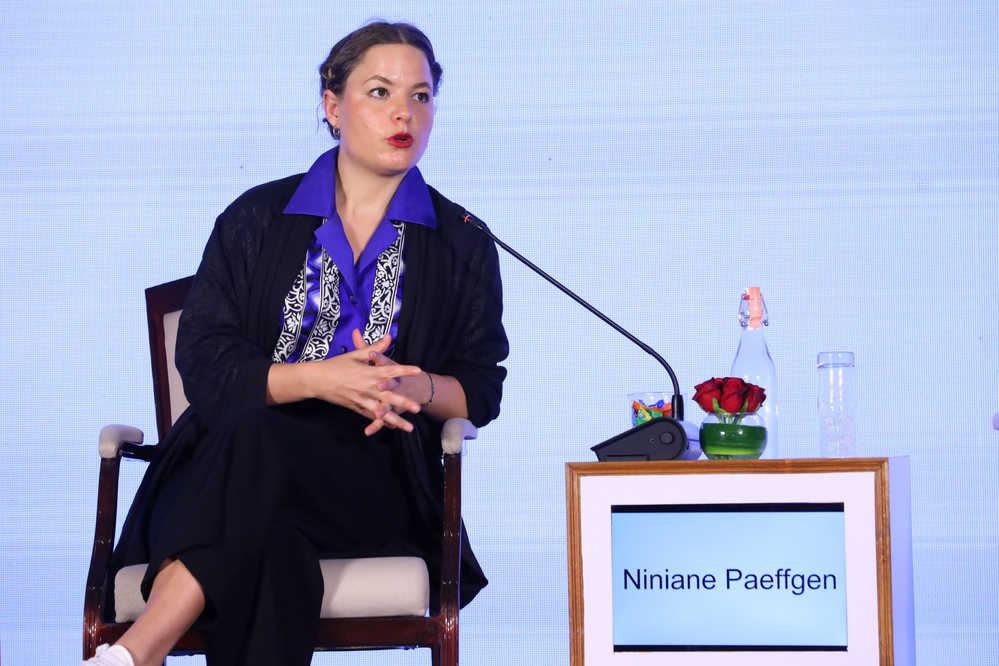 Ninane Pfaeffgen at the CyFy 2022