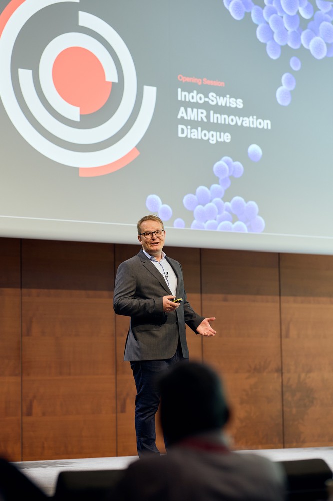 Markus Seeger, Professor, Institute of Medical Microbiology at the University of Zurich and Co-Organiser of the AMR Dialogue