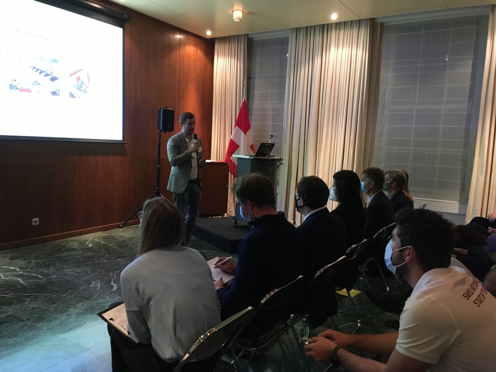 Venture Leaders Presentation: Swiss Venture Leaders “Deep Tech” impress UK investors at a pitch event at the Swiss Embassy