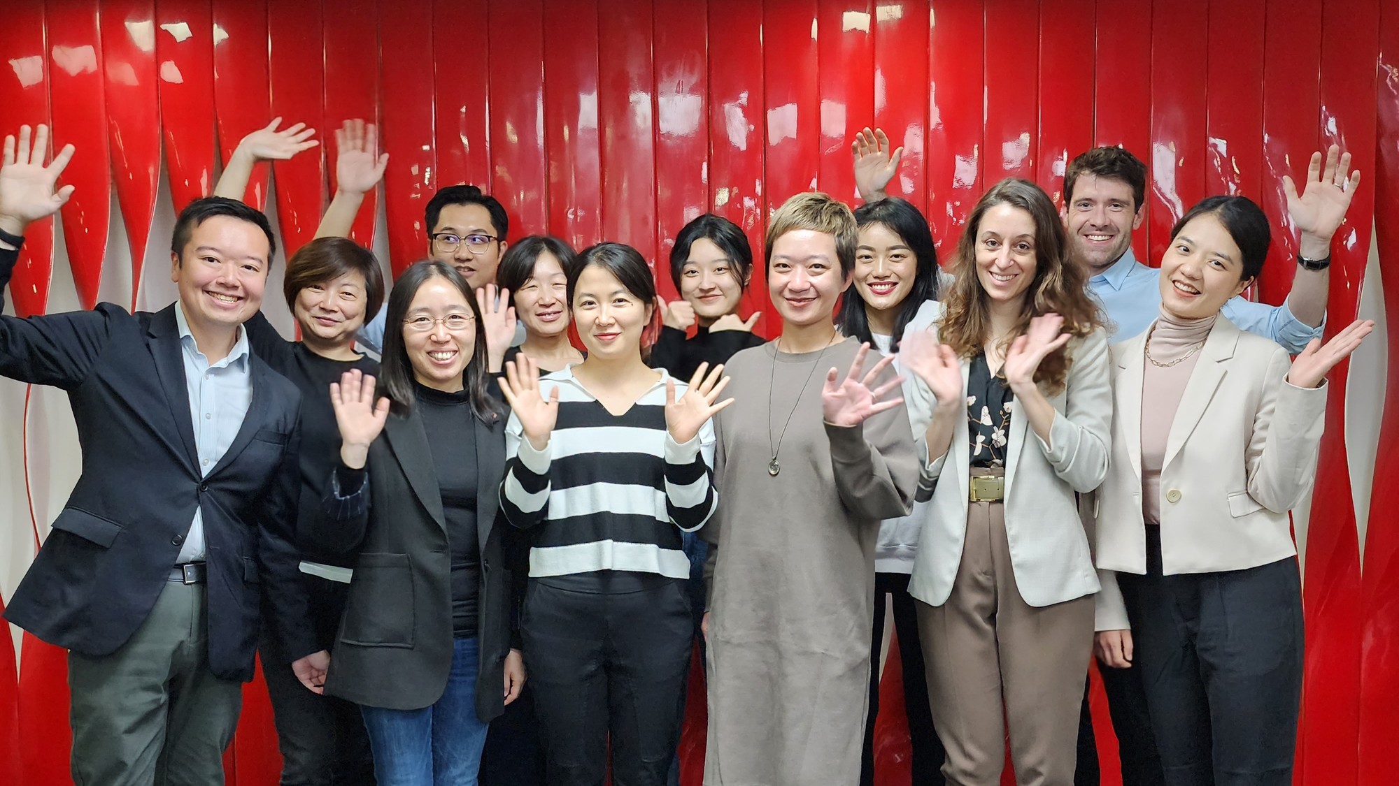 Danli Zhou, Deputy CEO; Sherry Jingting Hu, Office Manager; Libing Gu, Head of Academic Relations; Ricardo Tianyu Xiang, Junior Project Manager - Innovation & Entrepreneurship; Jasmine Yi Qin, Financi