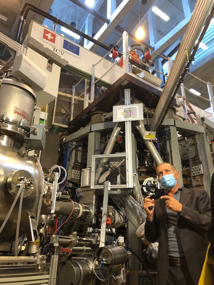 Tokamak at the Federal Institute of Technology in Lausanne (EPFL)