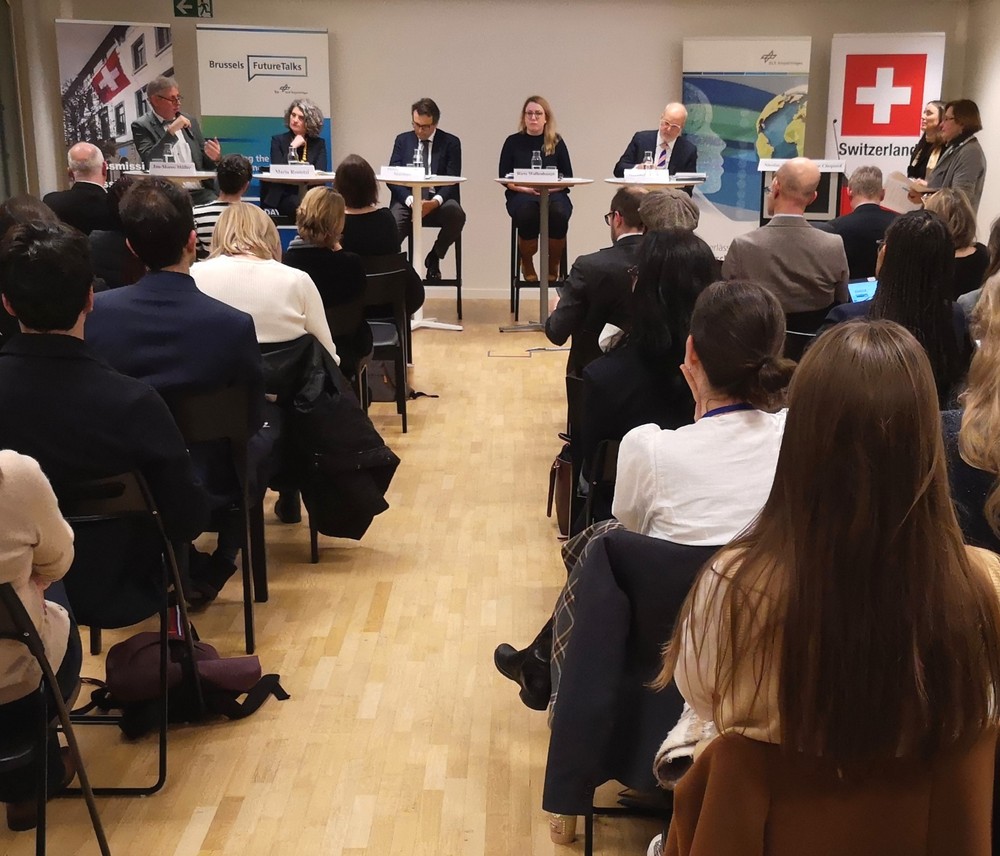 Audience Science Diplomacy Event at the Swiss Mission to the EU.©Swiss Mission to the EU