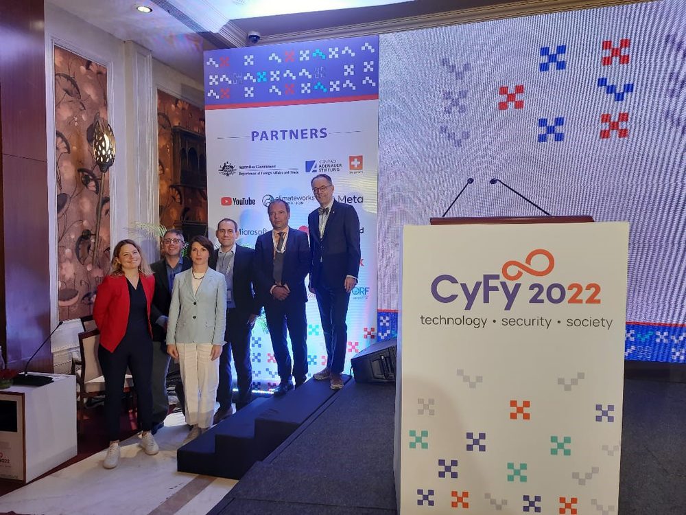 Delegation at the CyFy 2022