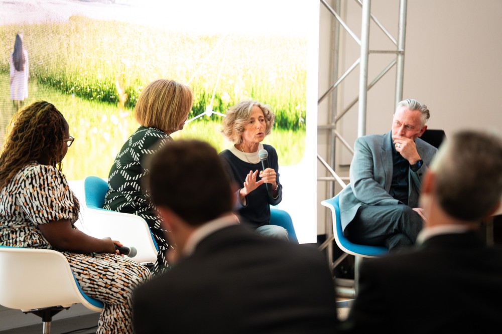 Paola Viganò, Director of EPFL’s LAB-U, speaks during Urban Landscape in Transition in Detroit.