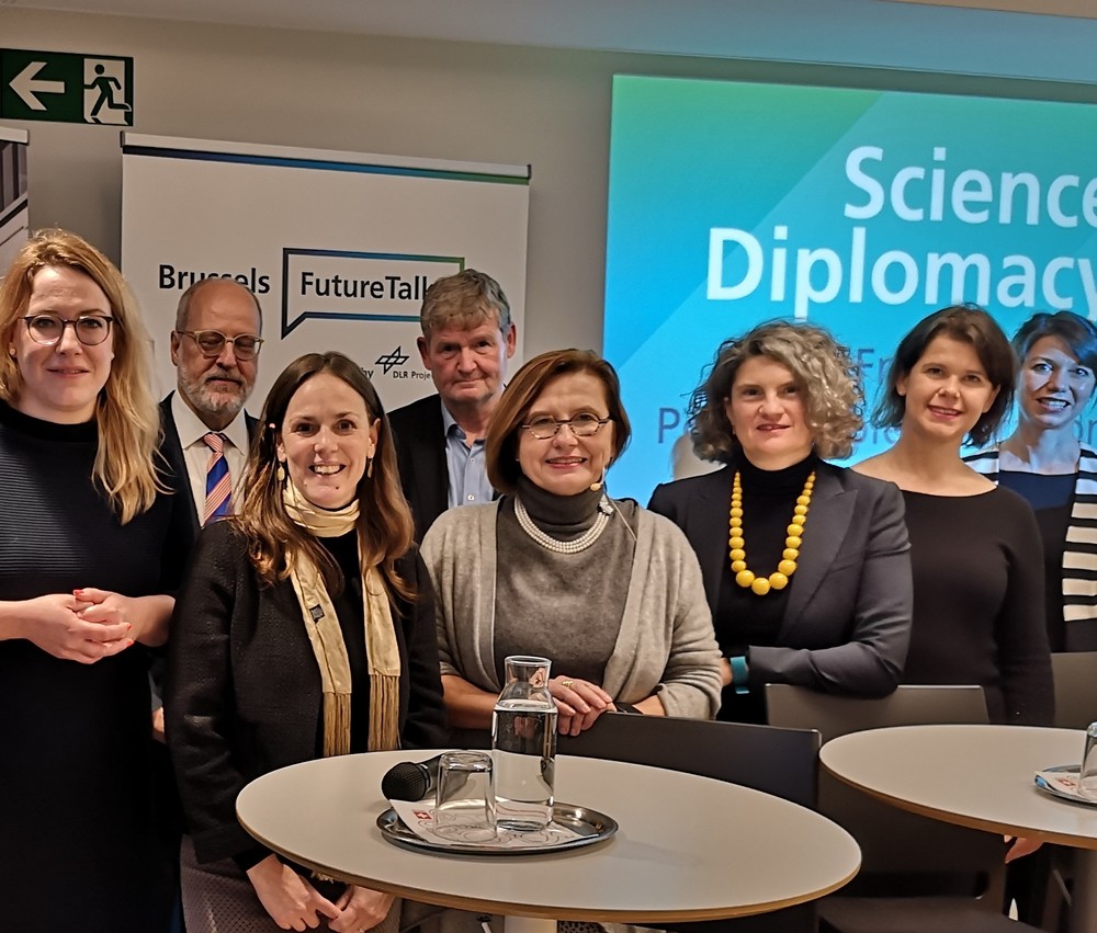 All speakers and organizers of the Science Diplomacy Event at the Swiss Mission to the EU.©Swiss Mission to the EU