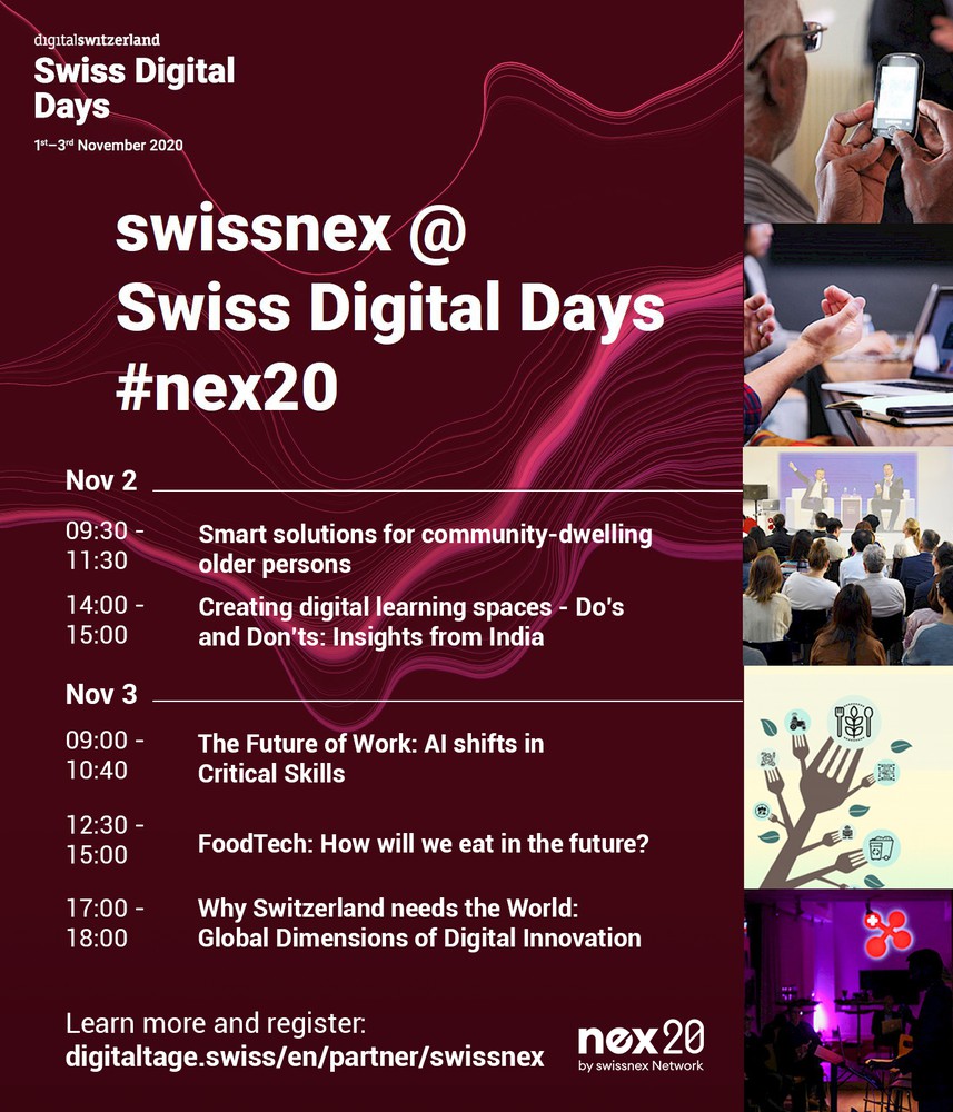 The 5 global events of the swissnex Network