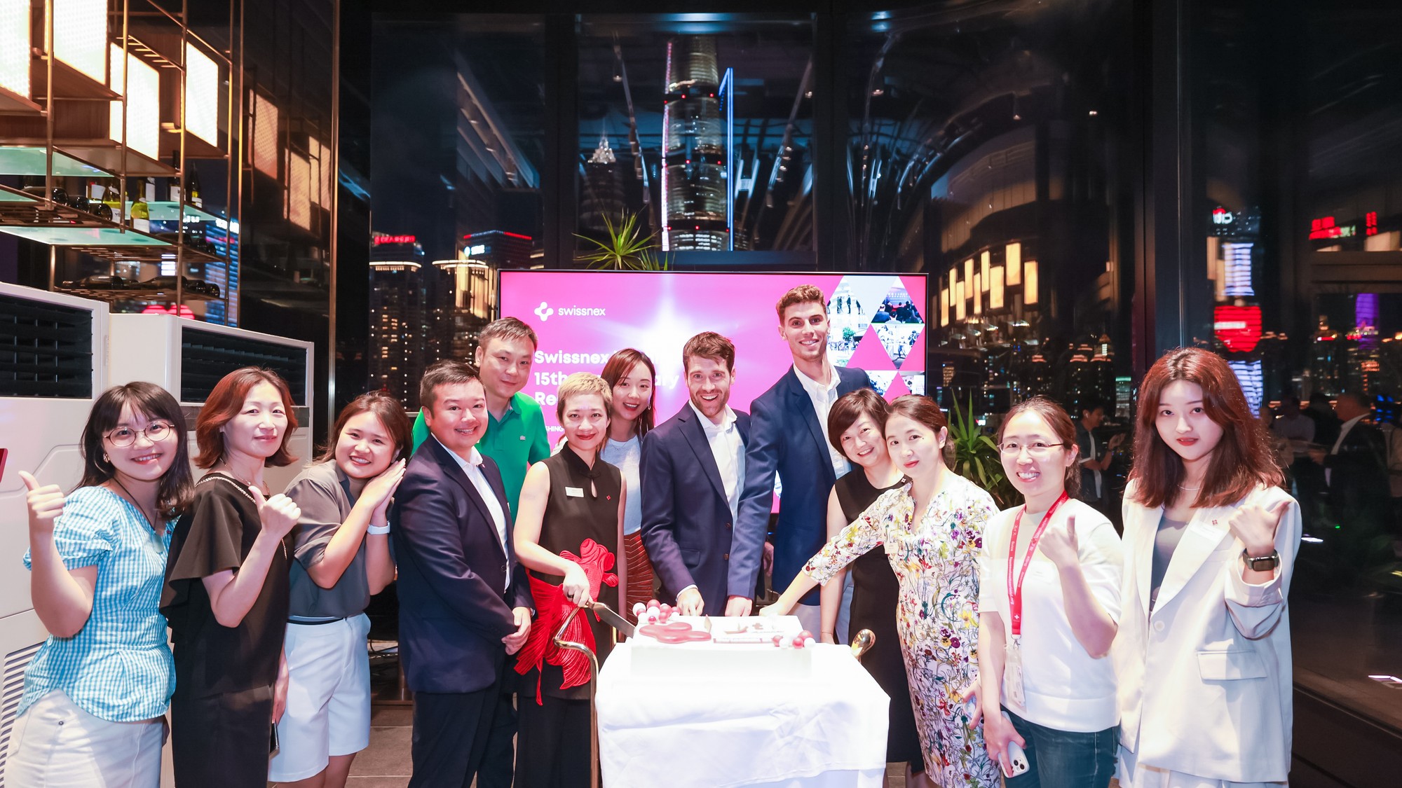 Tia Tingye Hu, Junior Project Manager - Innovation & Entrepreneurship; Jasmine Yi Qin, Financial Manager; Wendy Wenyao Sun, Junior Project Manager – PR & Communications; Danli Zhou, Deputy CEO; Yue Sh